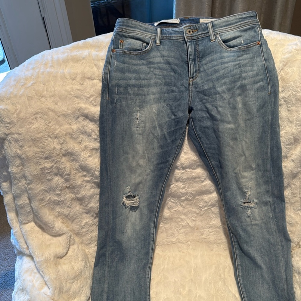 Anthropologie  Pilcros Slim Boyfriend Jeans
